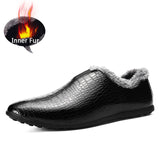 Inner Fur Plush Slip On Loafer'z - Men's - Offy'z6
