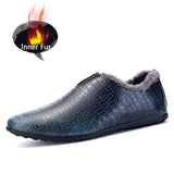 Inner Fur Plush Slip On Loafer'z - Men's - Offy'z6