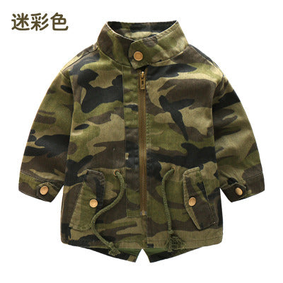 Camouflage Long Sleeve - Kids Jacket