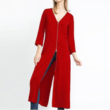 V Neck Outwear Coat - Offy'z6