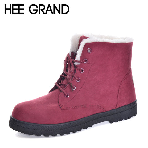 Lace-up British Style Women's Boots