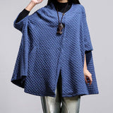 Single Breasted Batwing Sleeve - Offy'z6
