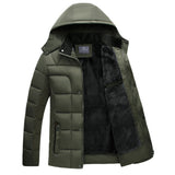 Velvet Stitched Khaki Jacket - Offy'z6