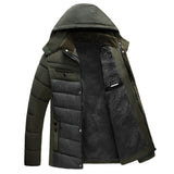 Velvet Stitched Khaki Jacket - Offy'z6