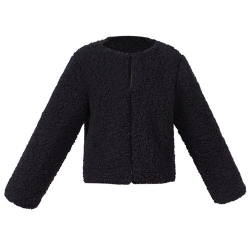 Kid's Faux Cashmere Coat Jacket