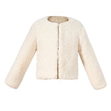 Kid's Faux Cashmere Coat Jacket - Offy'z6