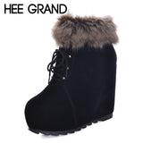 Round Toe Winter Boots - Women'z - Offy'z6