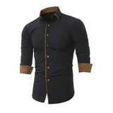 Long Sleeve Slim Fit Formal Dress Shirt - Offy'z6