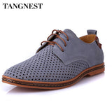Breathable Suede Leather Oxfords - Offy'z6