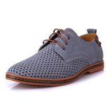Breathable Suede Leather Oxfords - Offy'z6