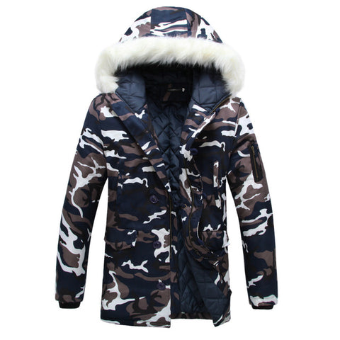 Large Size Winter Camouflage Coats 