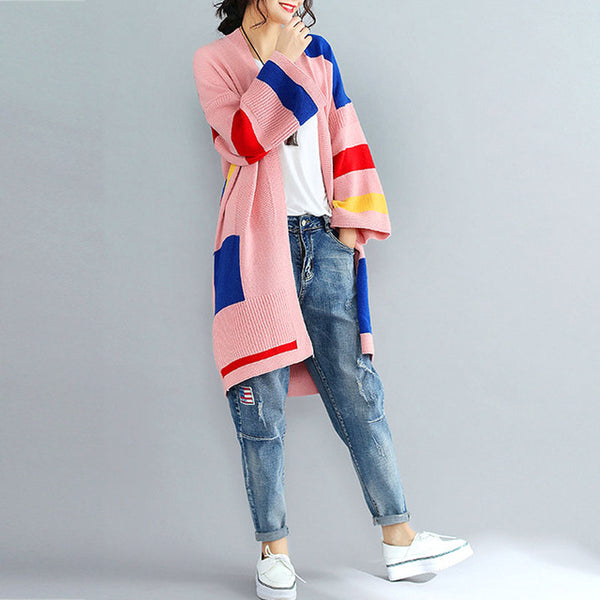 Knitted Cardigan Outerwear