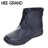 Oxford Button Round Toe Ankle Boots - Offy'z6