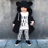 Cartoon Ears Hooded Coat - Kids - Offy'z6