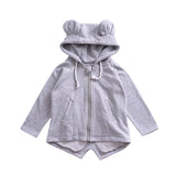 Cartoon Ears Hooded Coat - Kids - Offy'z6