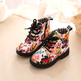 Floral printed Winter shoes -kids- - Offy'z6