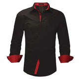 Casual Long Sleeve Soft Cotton Top Dress Shirt Plus Size - Offy'z6