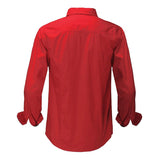 Casual Long Sleeve Soft Cotton Top Dress Shirt Plus Size - Offy'z6