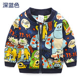 Monster Pattern Kids Coat - Offy'z6