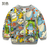 Monster Pattern Kids Coat - Offy'z6