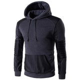PODOM Men Leather Spliced Winter Sportzwear - Offy'z6