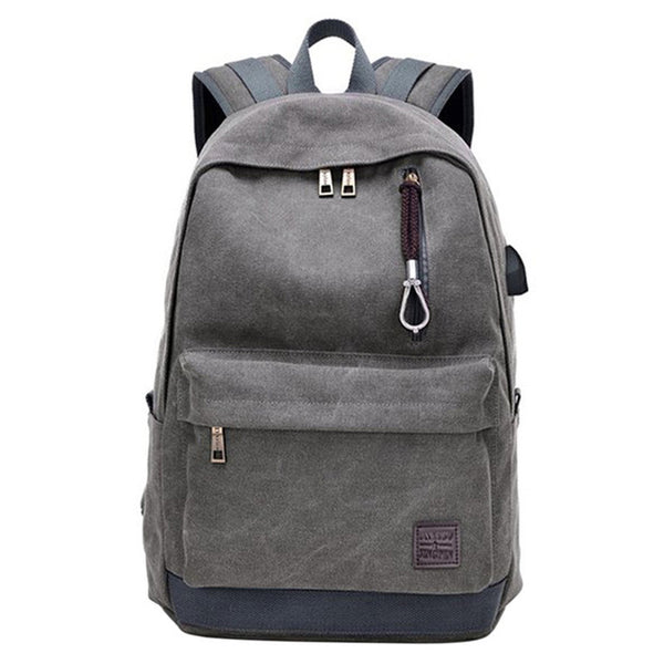 Canvas Anti Theft Travel Backpack