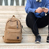 Canvas Anti Theft Travel Backpack - Offy'z6