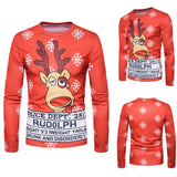  Funny Men's  Xmas Long-sleeved T-shirt - Offy'z6