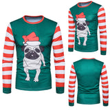 Men's Xmas Doggy Print Long Sleeve - Offy'z6