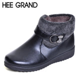 Metal Decorate Faux Suede - Winter Shoes - Offy'z6