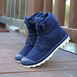 High-top Military Ankle Boots - Offy'z6