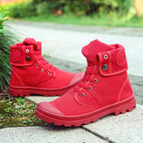 High-top Military Ankle Boots - Offy'z6