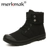 High-top Military Ankle Boots - Offy'z6