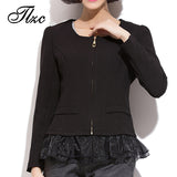 Lace Patchwork Women Casual Coat - Offy'z6