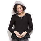 Lace Patchwork Women Casual Coat - Offy'z6