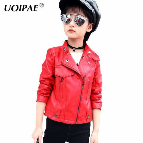 Kids Leather Coat