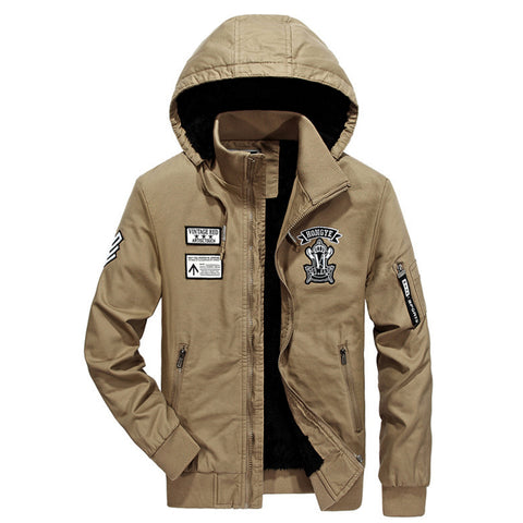 Detachable Hooded Fashion Outerwear
