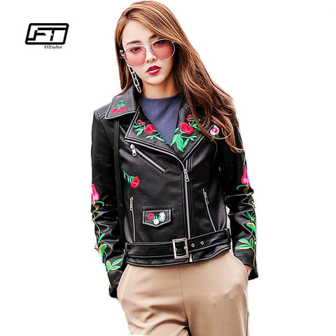 Women's Elegance  Leather Jacket/Coat
