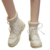 Lace-up Autumn and Winter Shoes - Offy'z6