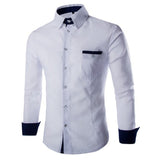 Long Sleeve Eloquent Fashion Dress Shirt - Offy'z6