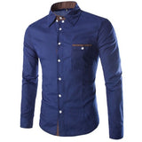 Long Sleeve Eloquent Fashion Dress Shirt - Offy'z6