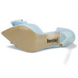 Side hollow pointed shallow mouth Heels - Offy'z6