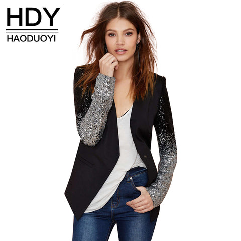 Black / Silver Sequins Jackets